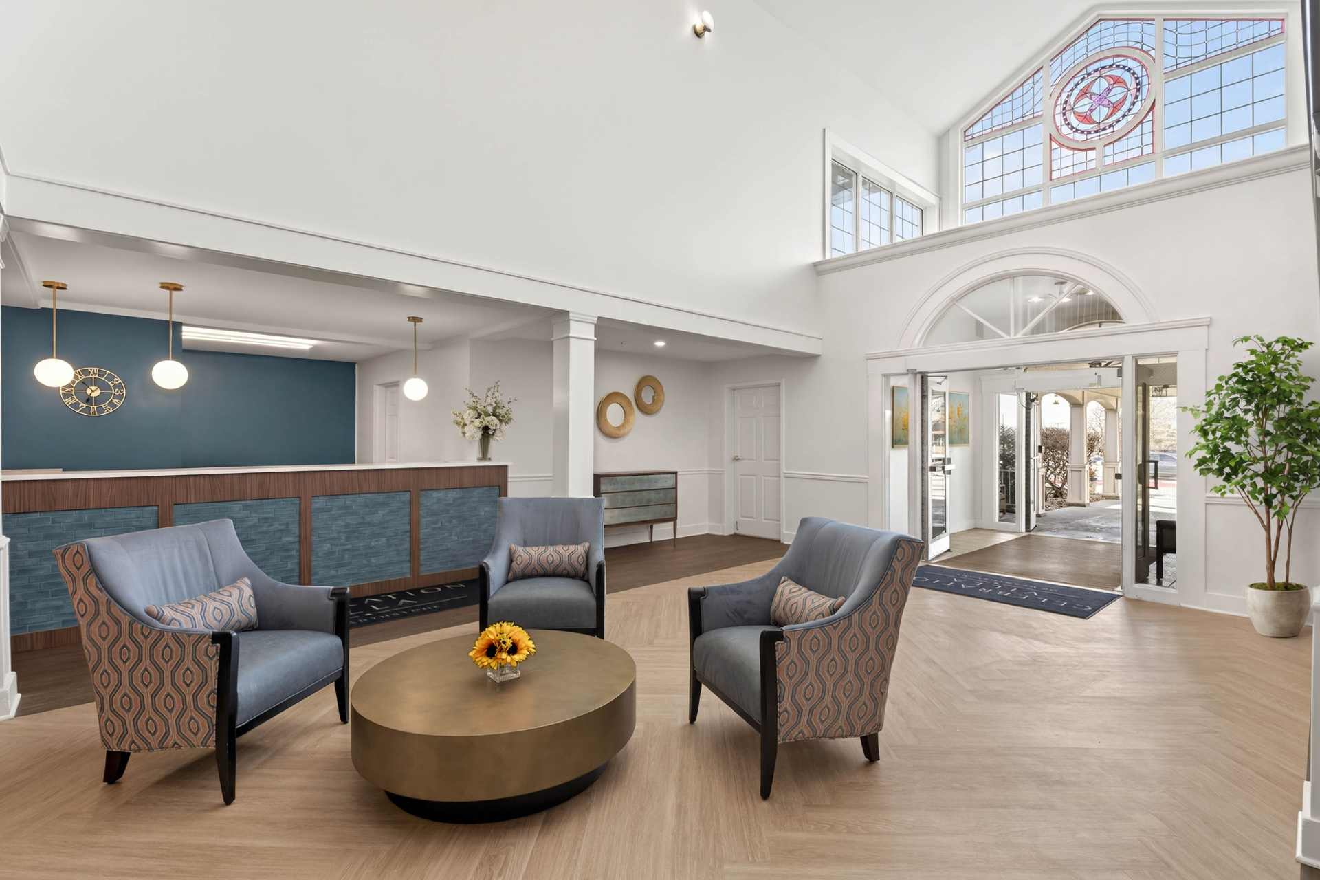 Front lobby